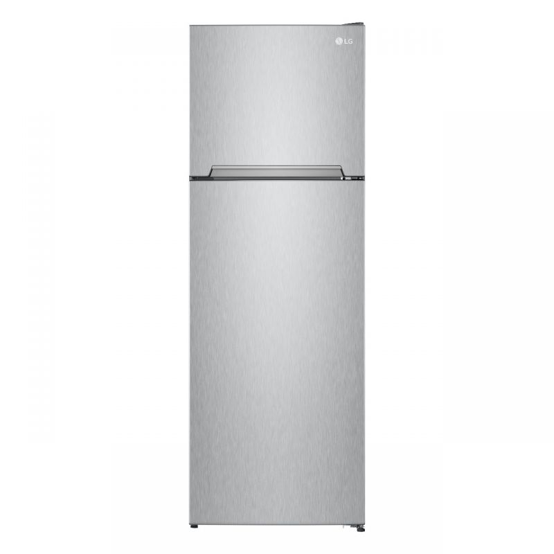 LG No Frost Refrigerator, 310 Liters, Silver - GTF312SSBN LG No Frost Refrigerator, 310 Liters, Silver - GTF312SSBN